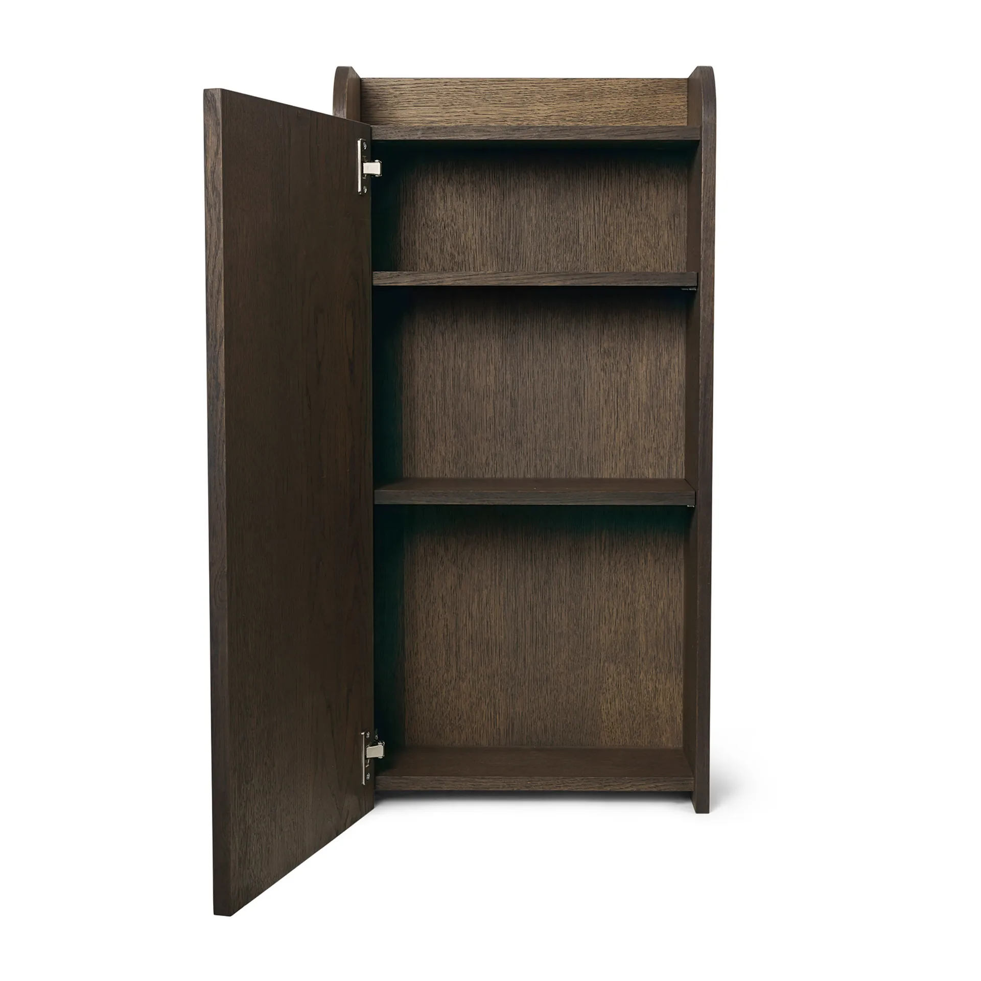 Sill wall cabinet 42.5x85 cm, Dark stained oak Ferm Living