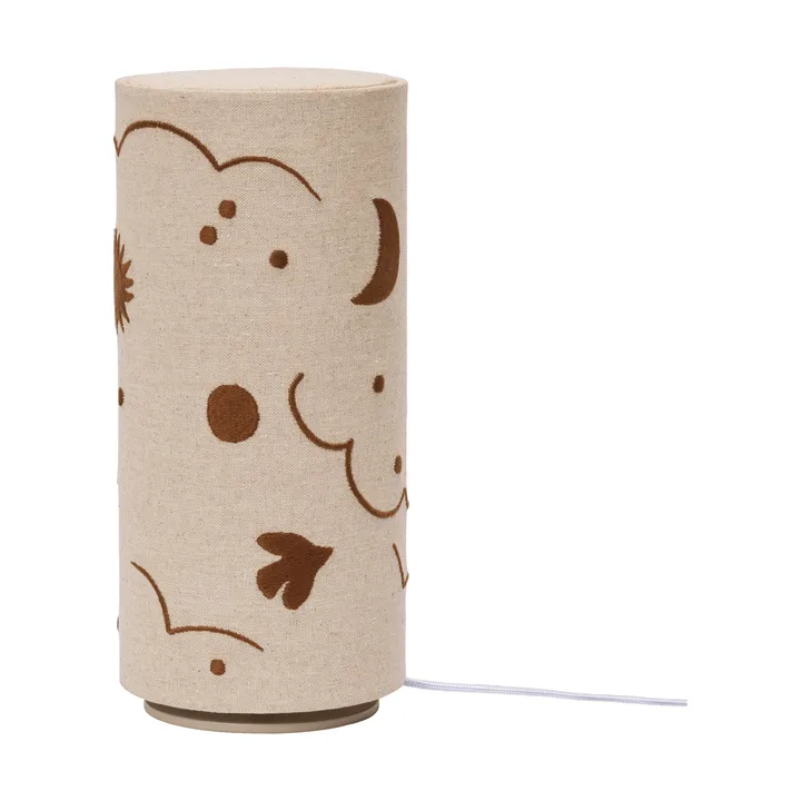 Skye table lamp - Natural-bronze - Ferm Living