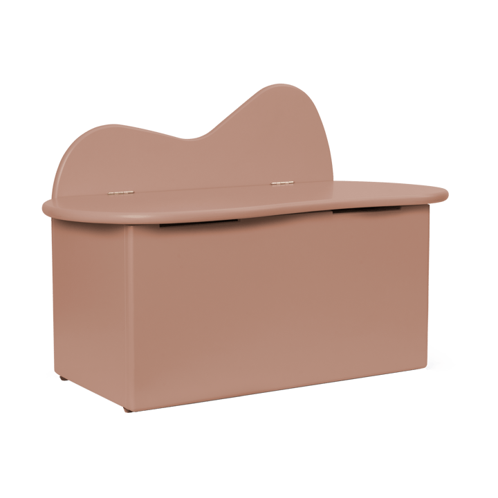 Slope bench with forvaring 75x38x51 cm - Rose - Ferm Living