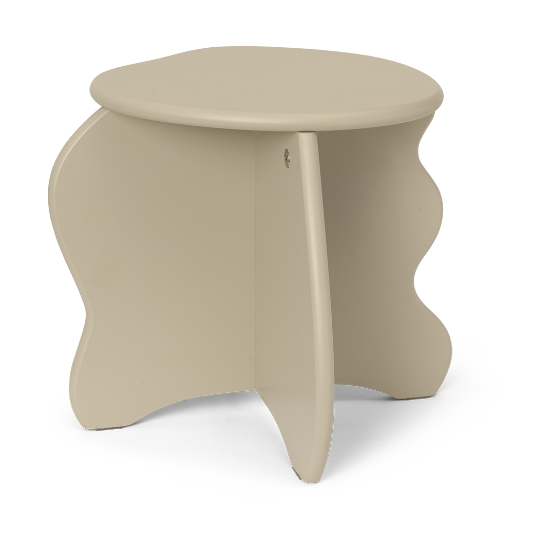 Ferm Living Slope stool Cashmere | Scandinavian Design | Stools | Beige