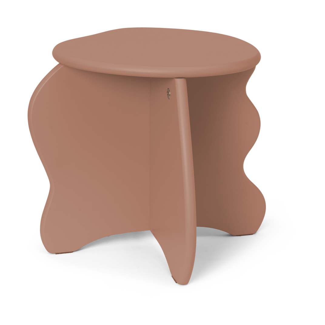 Ferm Living Slope stool Rose | Scandinavian Design | Stools | Pink