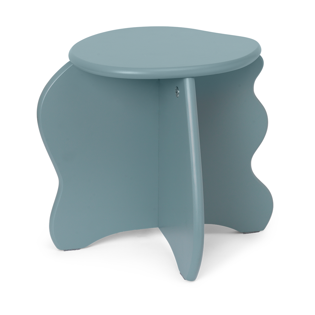 Ferm Living Slope stool Storm | Scandinavian Design | Stools | Blue