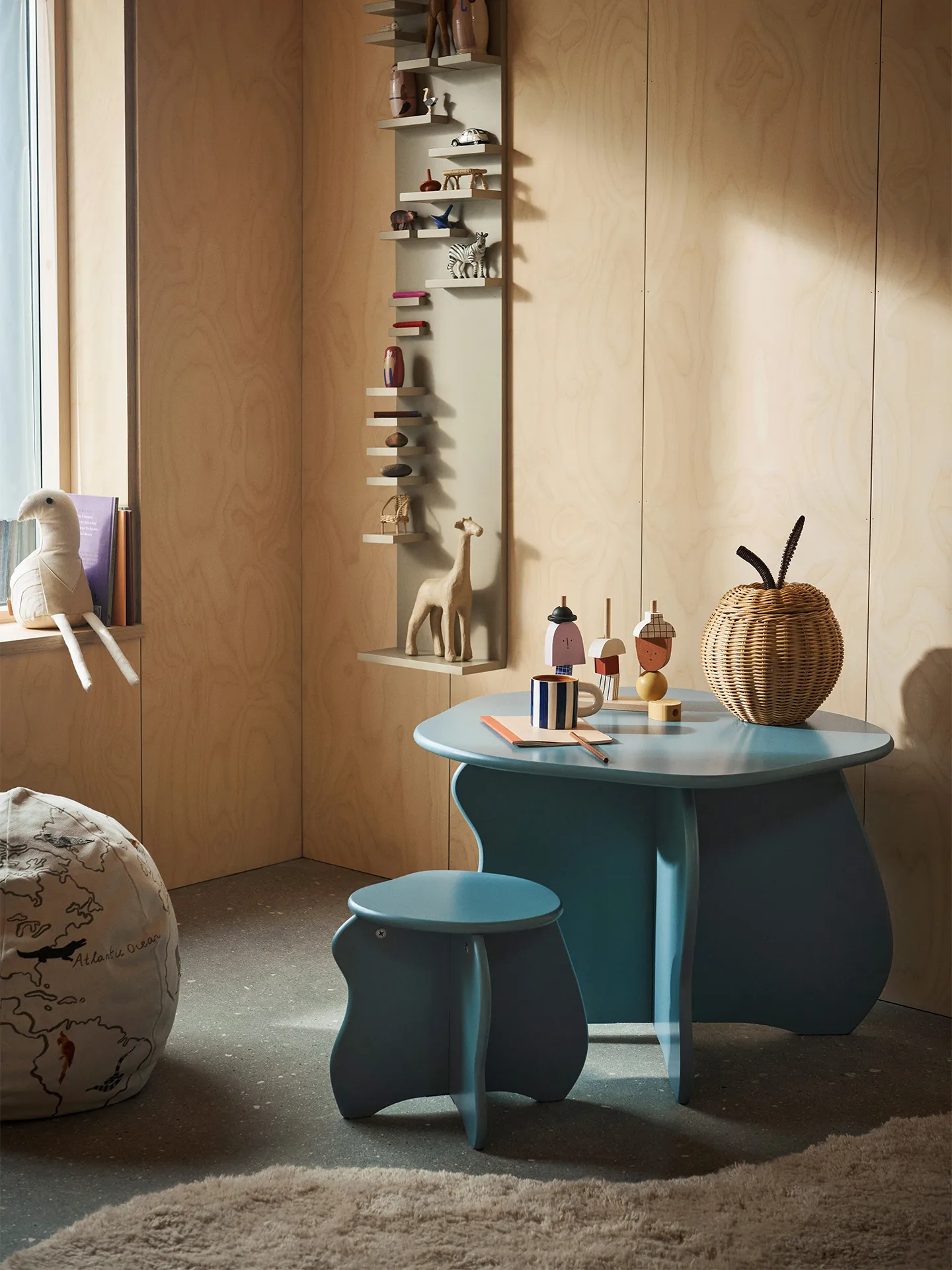 Slope stool, Storm Ferm Living