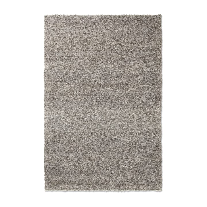 Slub bouclé rug 140x200 cm - Charcoal - ferm LIVING