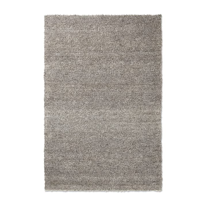 Slub bouclé rug 140x200 cm - Charcoal - Ferm LIVING