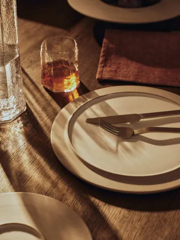 Sonae plate 2-pack - Grey-white, Ø28 cm - Ferm Living