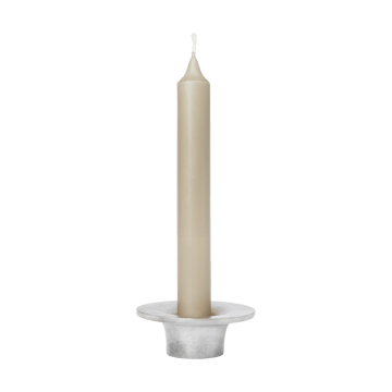 Soothe candle holder Ø8 cm - Aluminium - Ferm Living