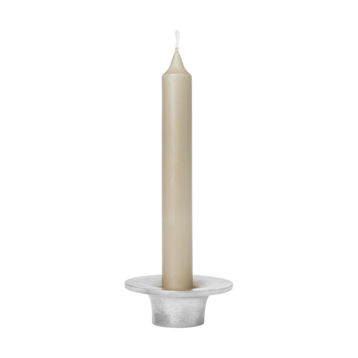 Soothe candle holder Ø8 cm, Aluminium Ferm Living