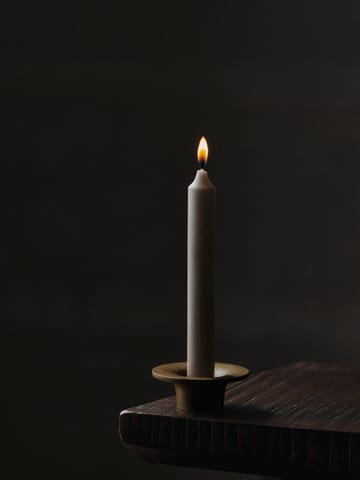 Soothe candle holder Ø8 cm - Brass Finish - Ferm Living