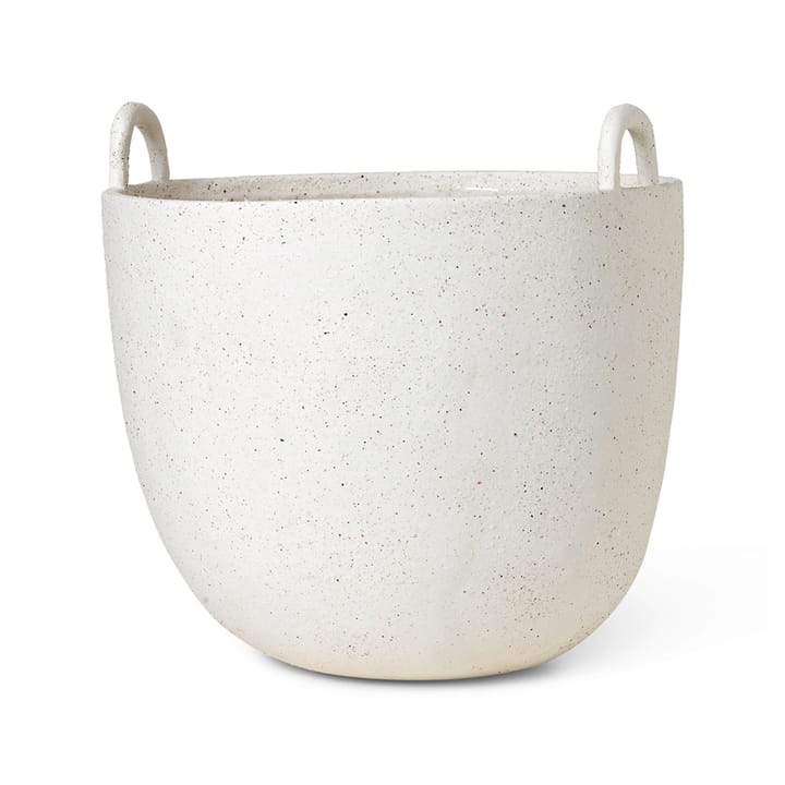 Speckle flower pot 30 cm - off white - Ferm LIVING