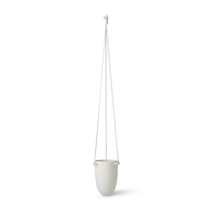 Speckle hanging flower pot Ø13.5 cm - Off-white - Ferm LIVING