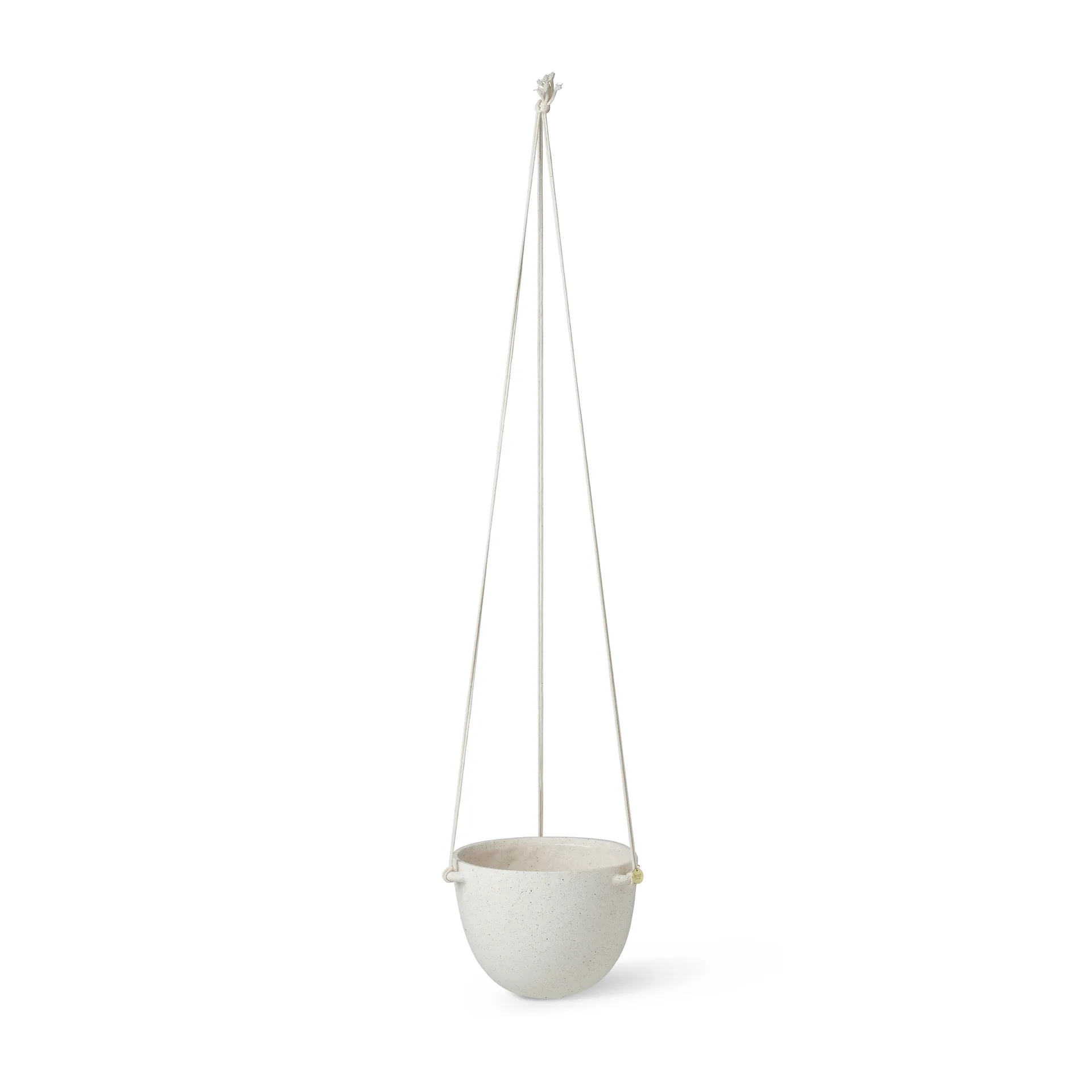 Speckle hanging flower pot Ø20.5 cm, Off-white Ferm Living