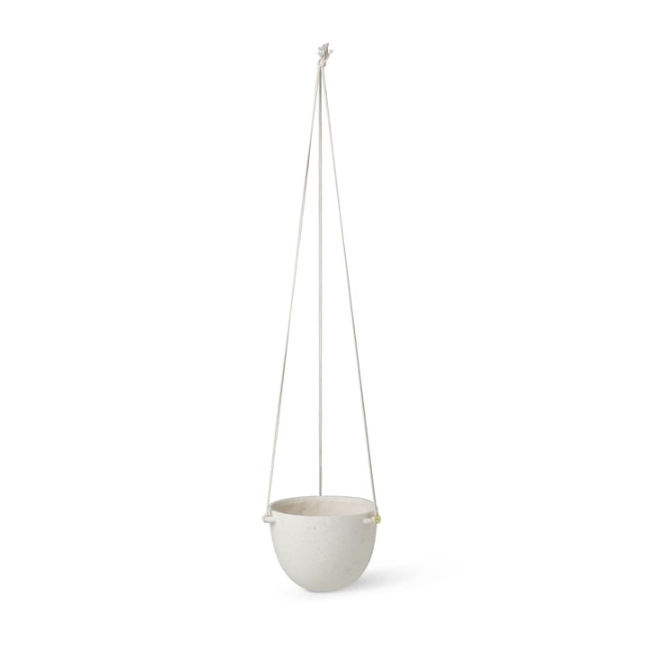 Speckle hanging flower pot Ø20.5 cm - Off-white - Ferm LIVING
