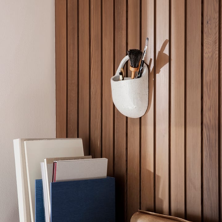 Speckle wall flower pot - off white - Ferm LIVING