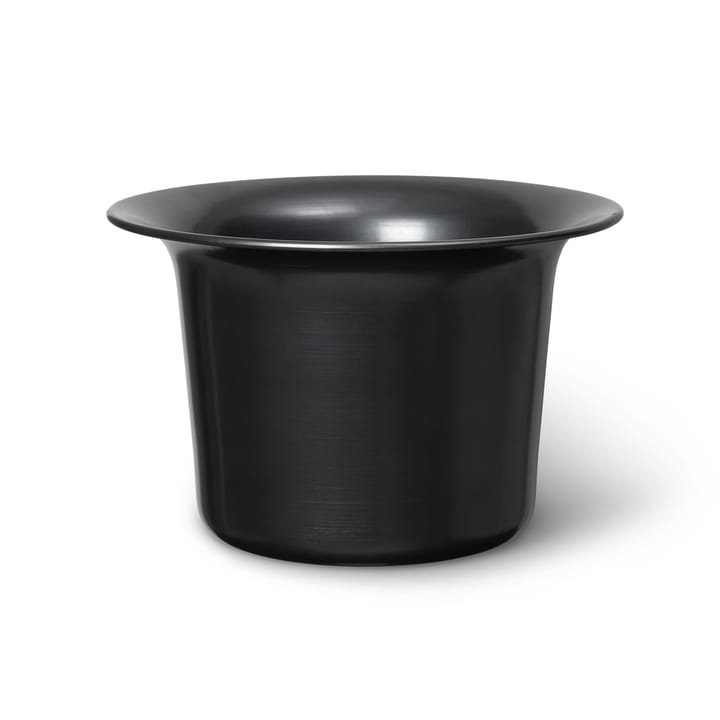 Spun alu basket low Ø37 - Blackened Aluminium - ferm LIVING