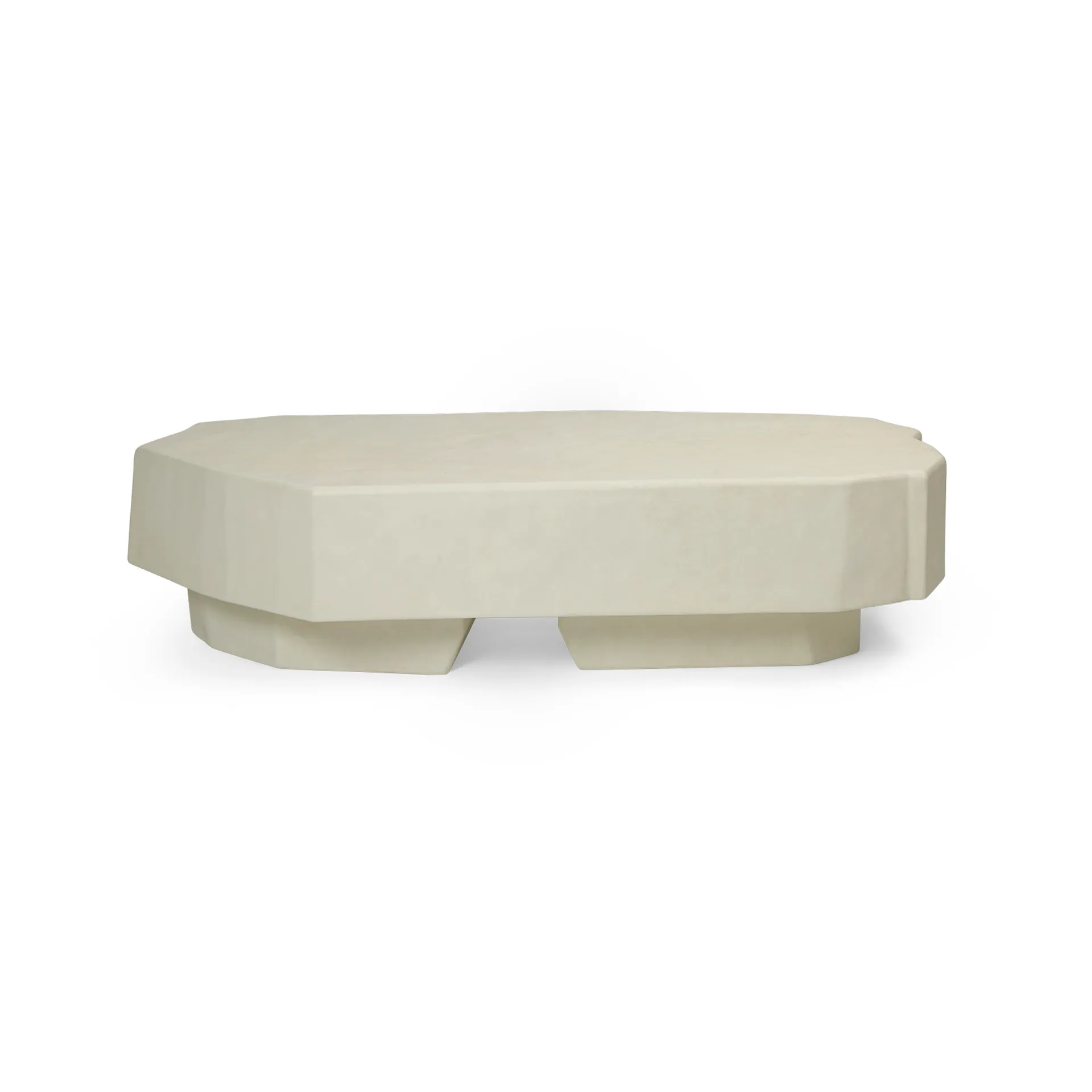 Staffa coffee table 163.5x82.4 cm, Ivory Ferm Living