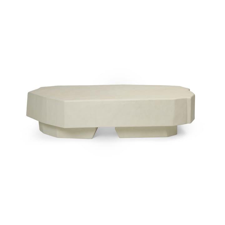 Staffa coffee table 163.5x82.4 cm - Ivory - Ferm LIVING