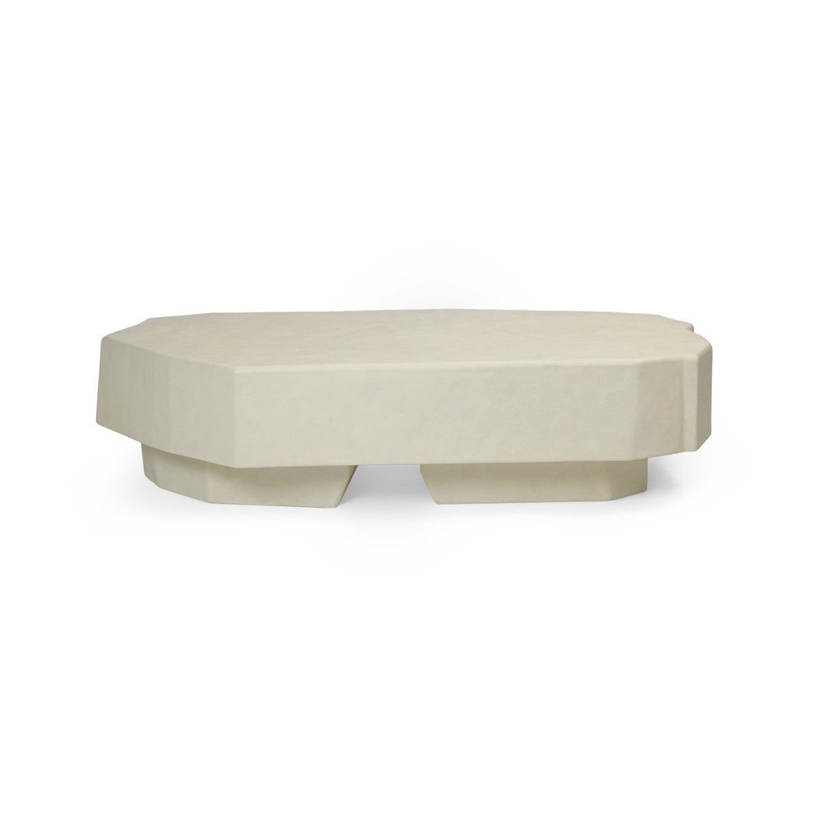 Ferm Living Staffa coffee table 163.5x82.4 cm Ivory