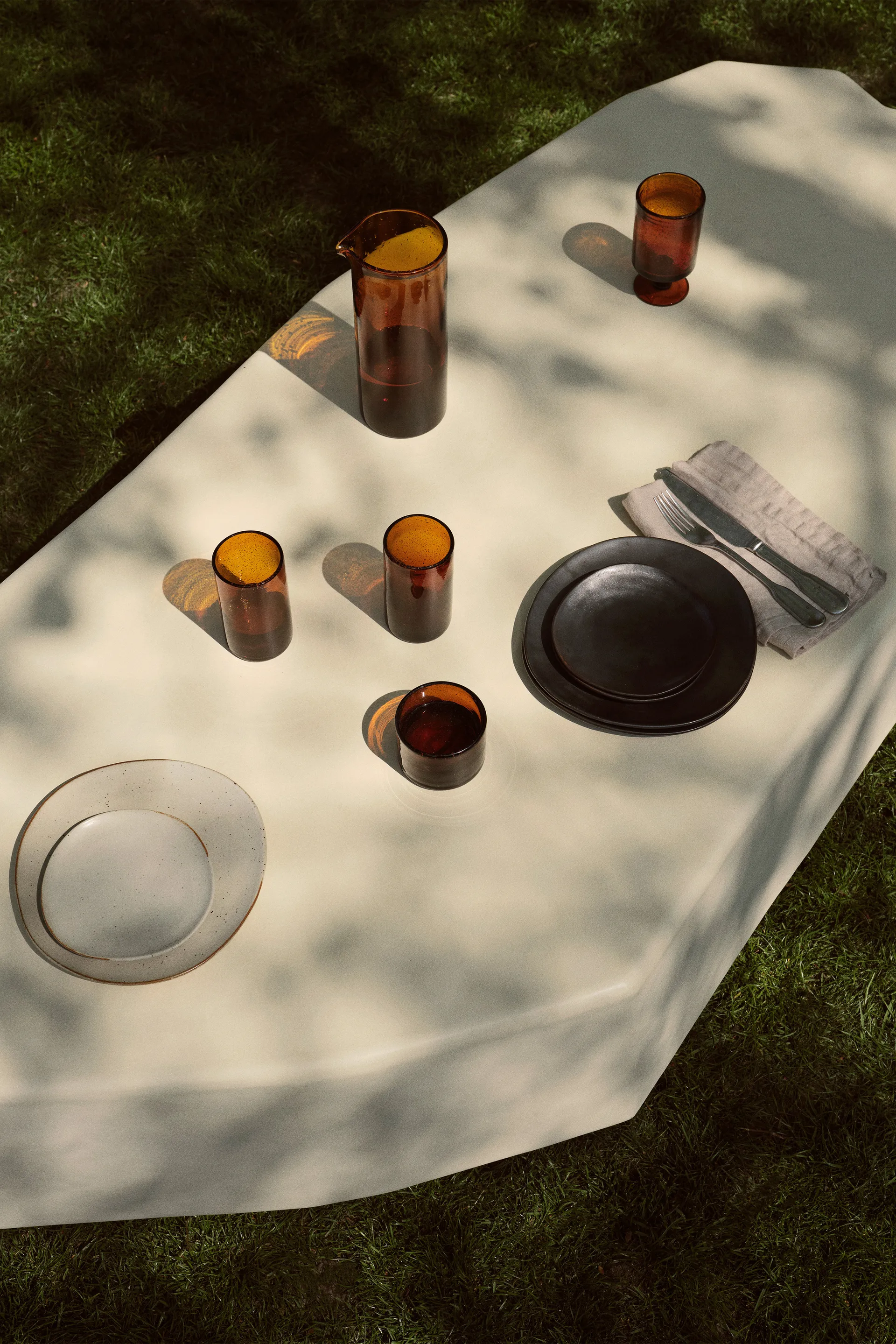 Staffa coffee table 163.5x82.4 cm, Ivory Ferm Living