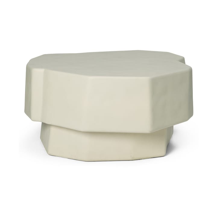 Staffa coffee table 83.7x75.8 cm - Ivory - Ferm LIVING