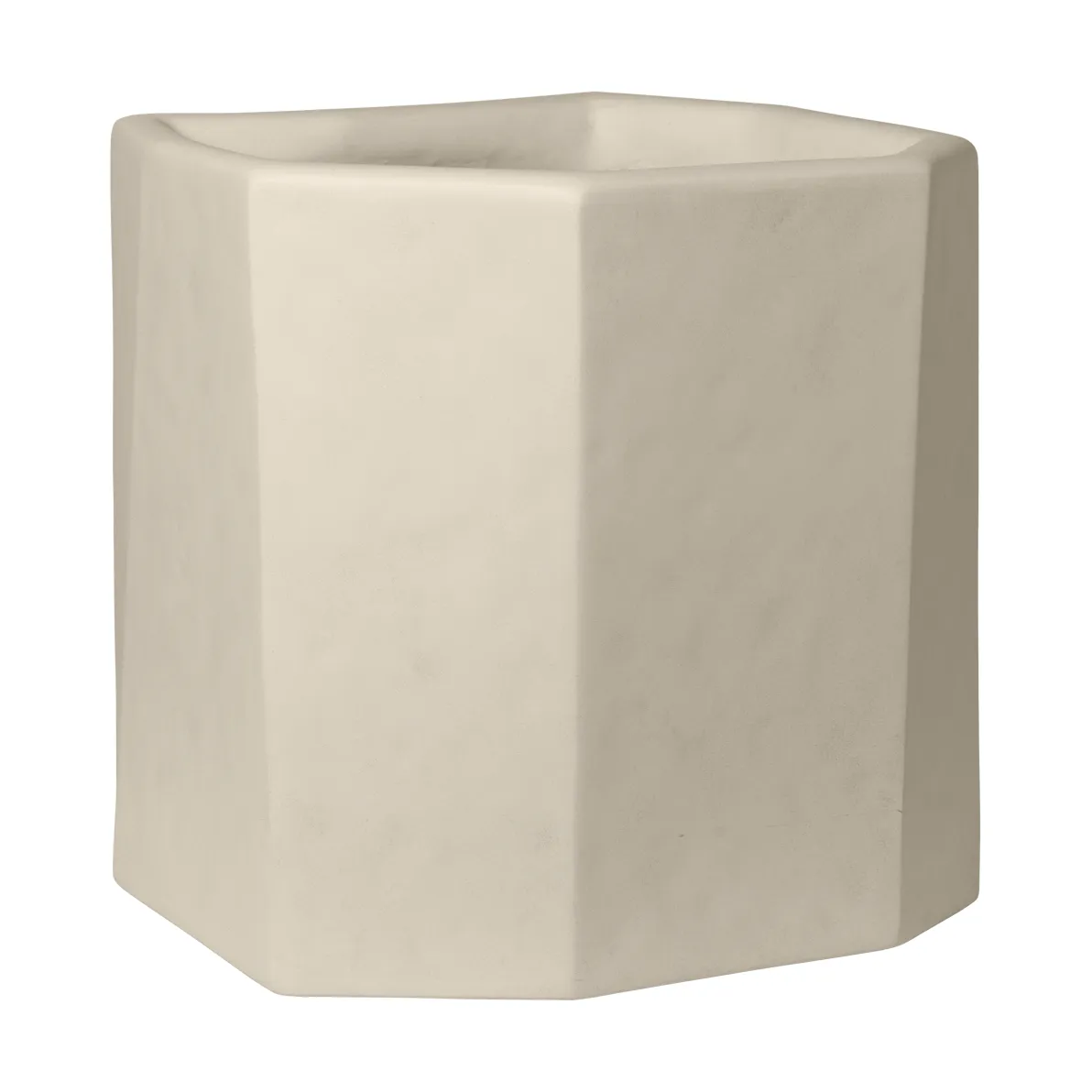Staffa pot, Ivory, 46x46x45 cm Ferm Living