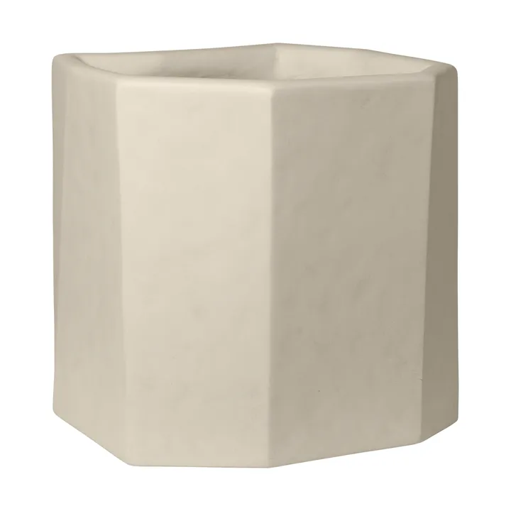 Staffa pot - Ivory, 46x46x45 cm - Ferm Living