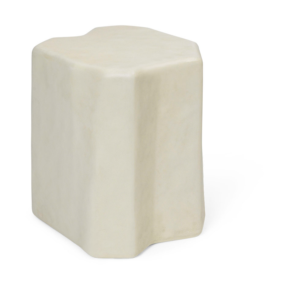 Ferm Living Staffa stool Ivory | Scandinavian Design | Stools | White