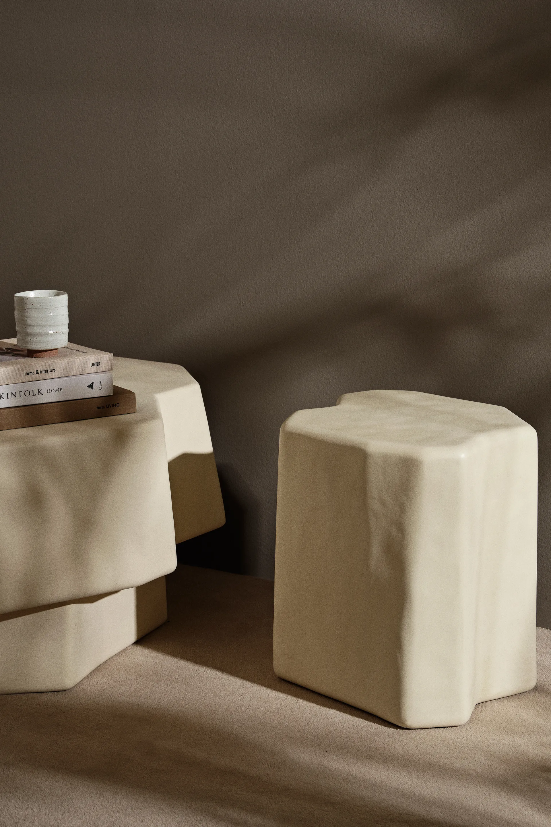 Staffa stool, Ivory Ferm Living