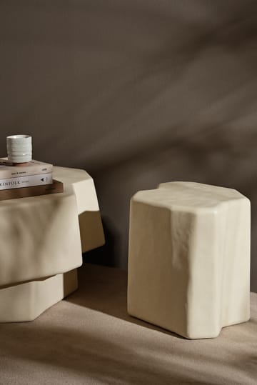 Staffa stool - Ivory - ferm LIVING