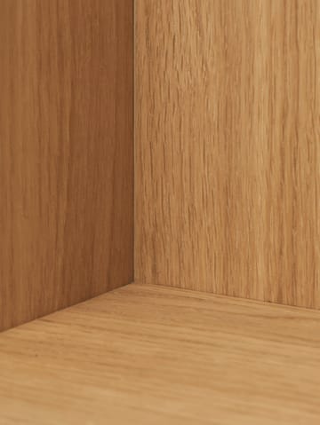 Stagger shelf low - Oiled Oak - Ferm Living