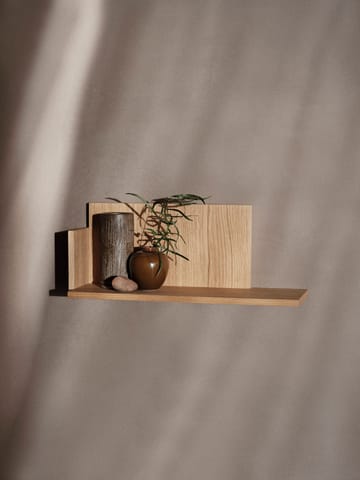 Stagger shelf low - Oiled Oak - ferm LIVING