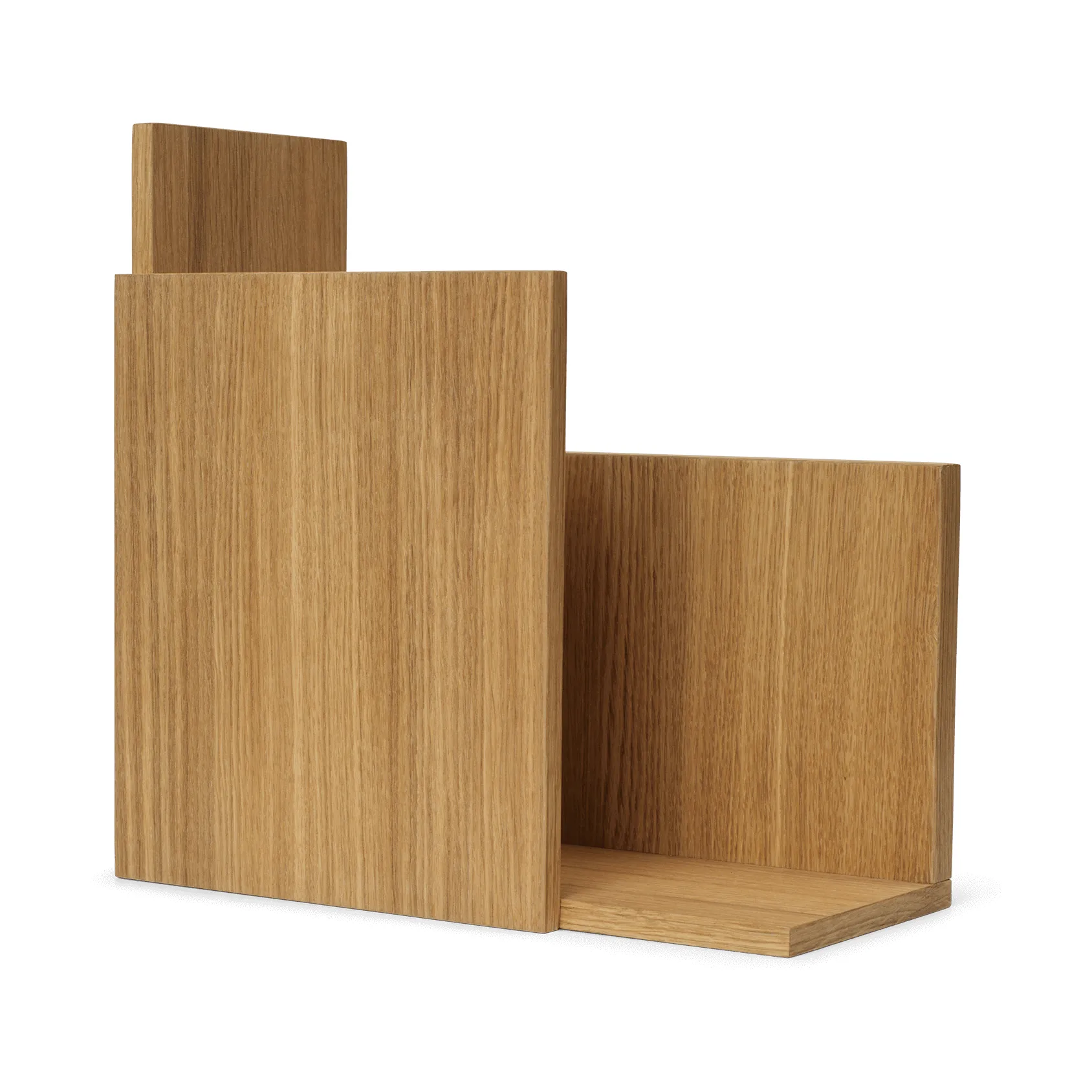 Stagger shelf square, Oiled Oak Ferm Living