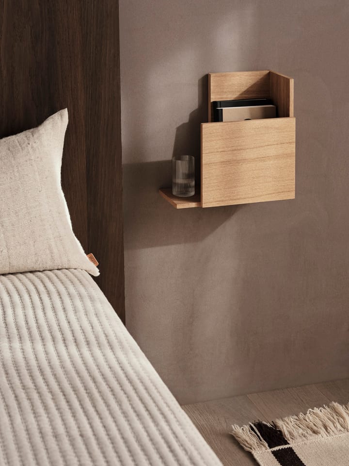 Stagger shelf square, Oiled Oak Ferm Living