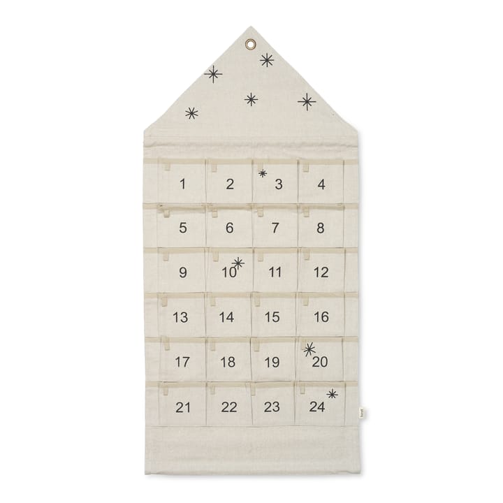 Star Christmas calendar hus 100 cm - Sand - ferm LIVING