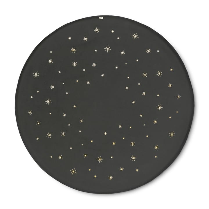Star Christmas tree rug Ø120 cm, Dark green Ferm Living