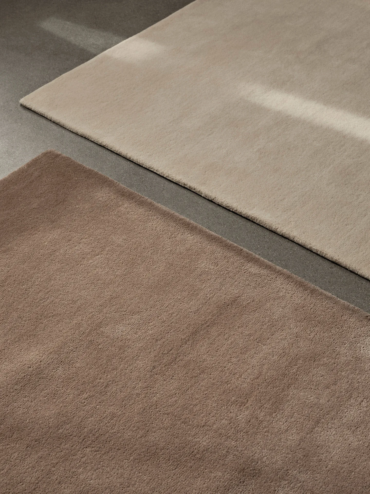 Stille tufted rug, Ash Brown, 200x300 cm Ferm Living