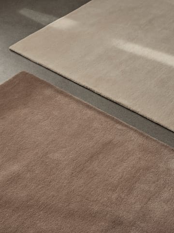 Stille tufted rug - Ash Brown, 200x300 cm - Ferm Living