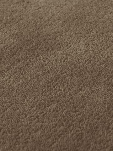 Stille tufted rug round - Ash Brown Ø240 cm - ferm LIVING