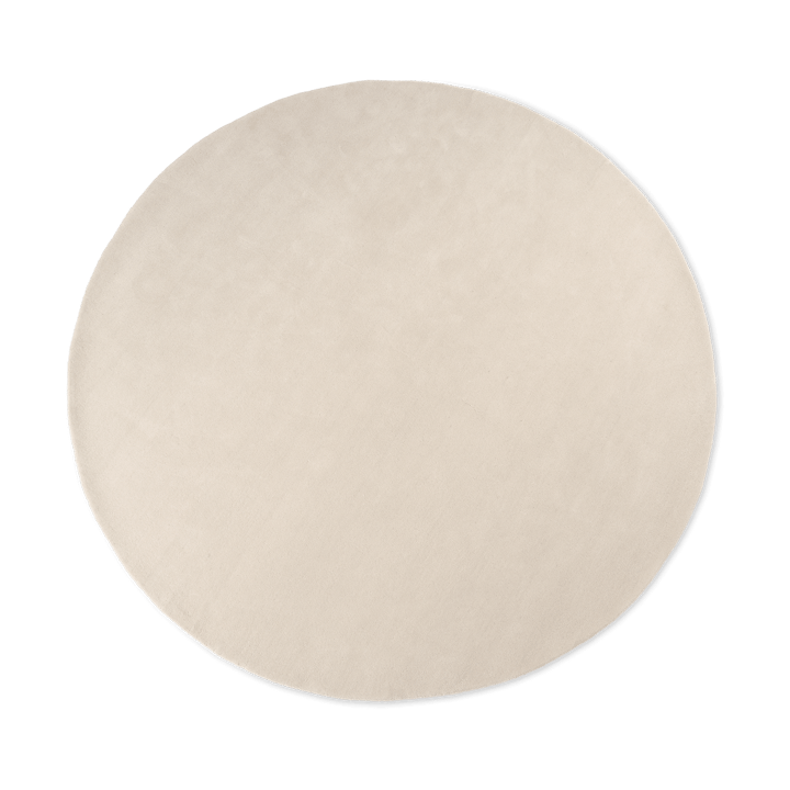 Stille tufted rug round - Off-white Ø240 cm - ferm LIVING