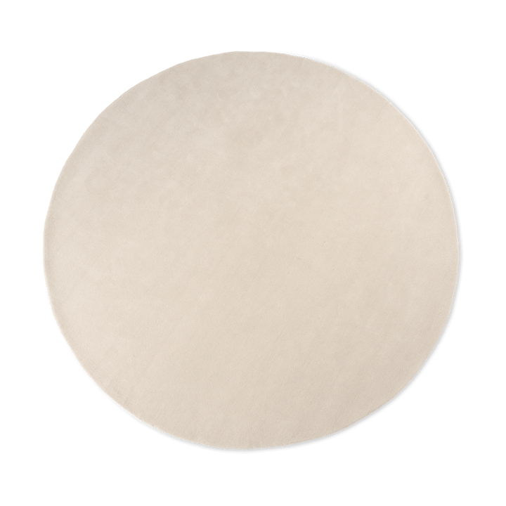 Stille tufted rug round - Off-white Ø240 cm - Ferm LIVING