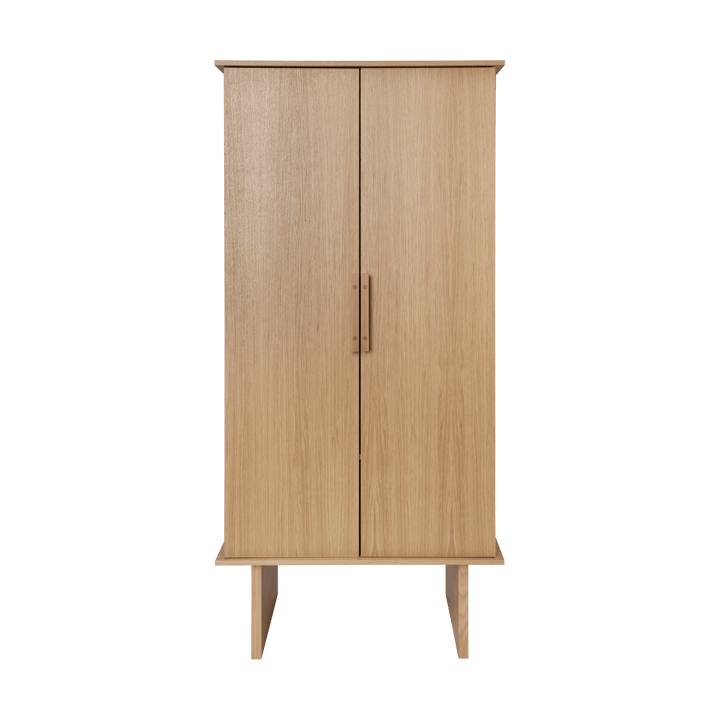 Stilt wardrobe 90x61x186 cm - Natural - Ferm Living
