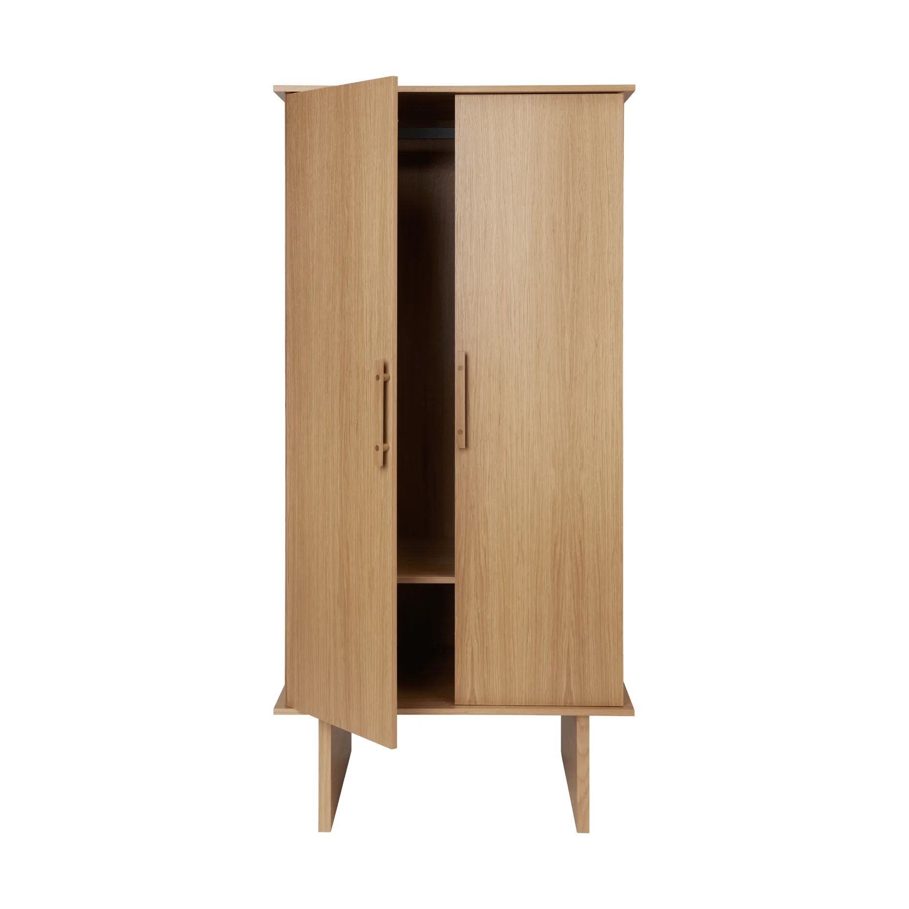 Stilt wardrobe 90x61x186 cm, Natural Ferm Living