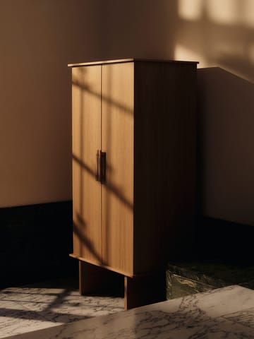 Stilt wardrobe 90x61x186 cm - Natural - Ferm Living