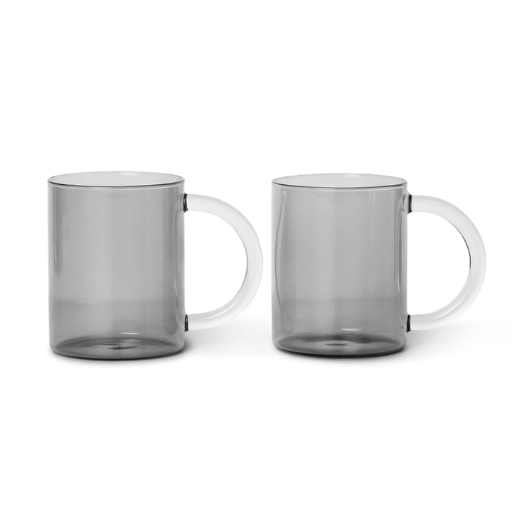 Sto mug 2-pack - Smoked grey - ferm LIVING