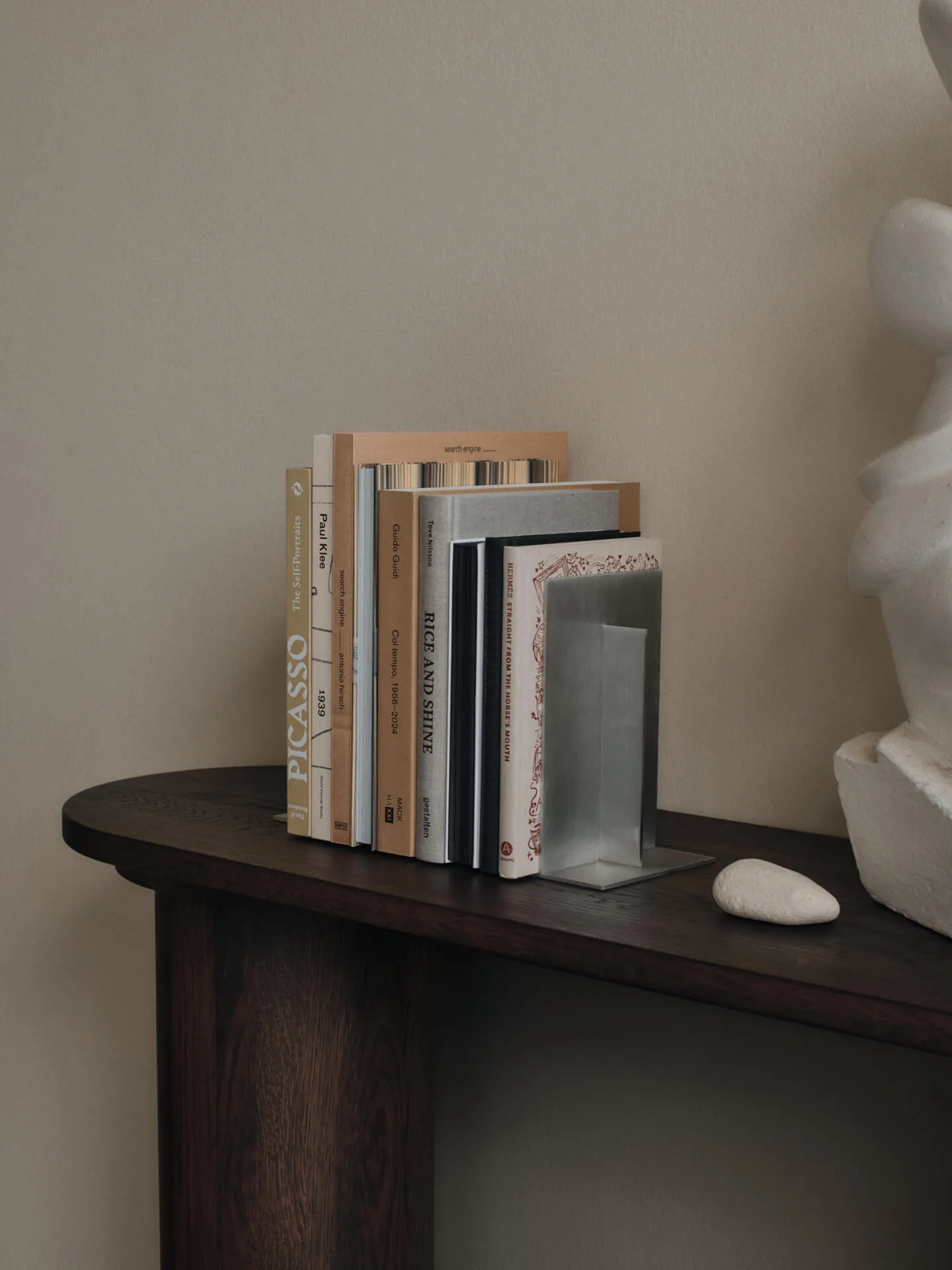 Stock bookend 2-pack, Aluminium Ferm Living