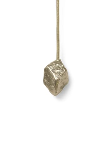 Stone christmas tree candle sticks - brass - Ferm Living