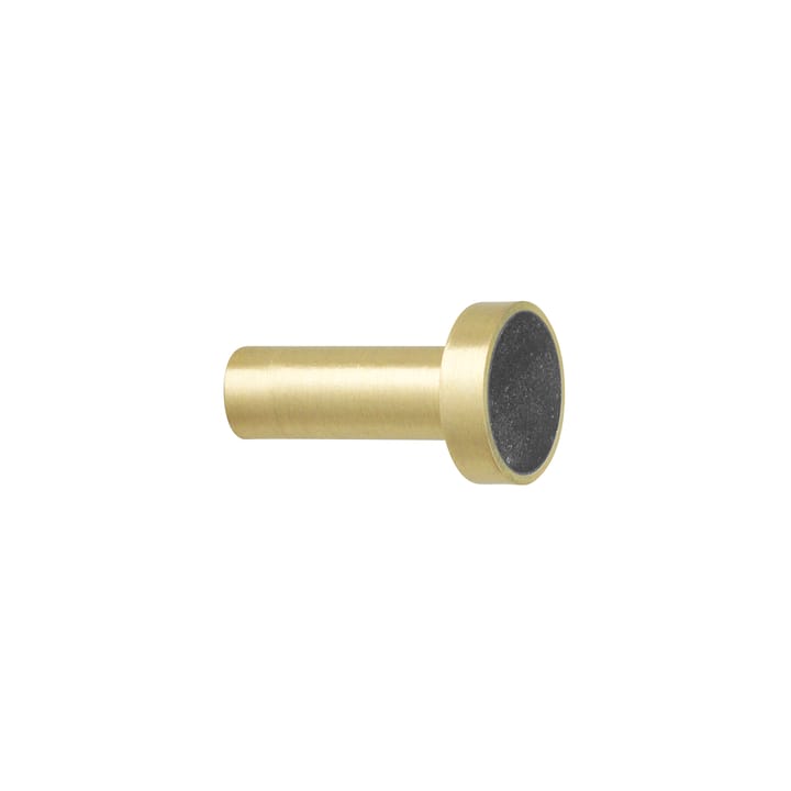 Stone small hook, black-marble brass Ferm Living