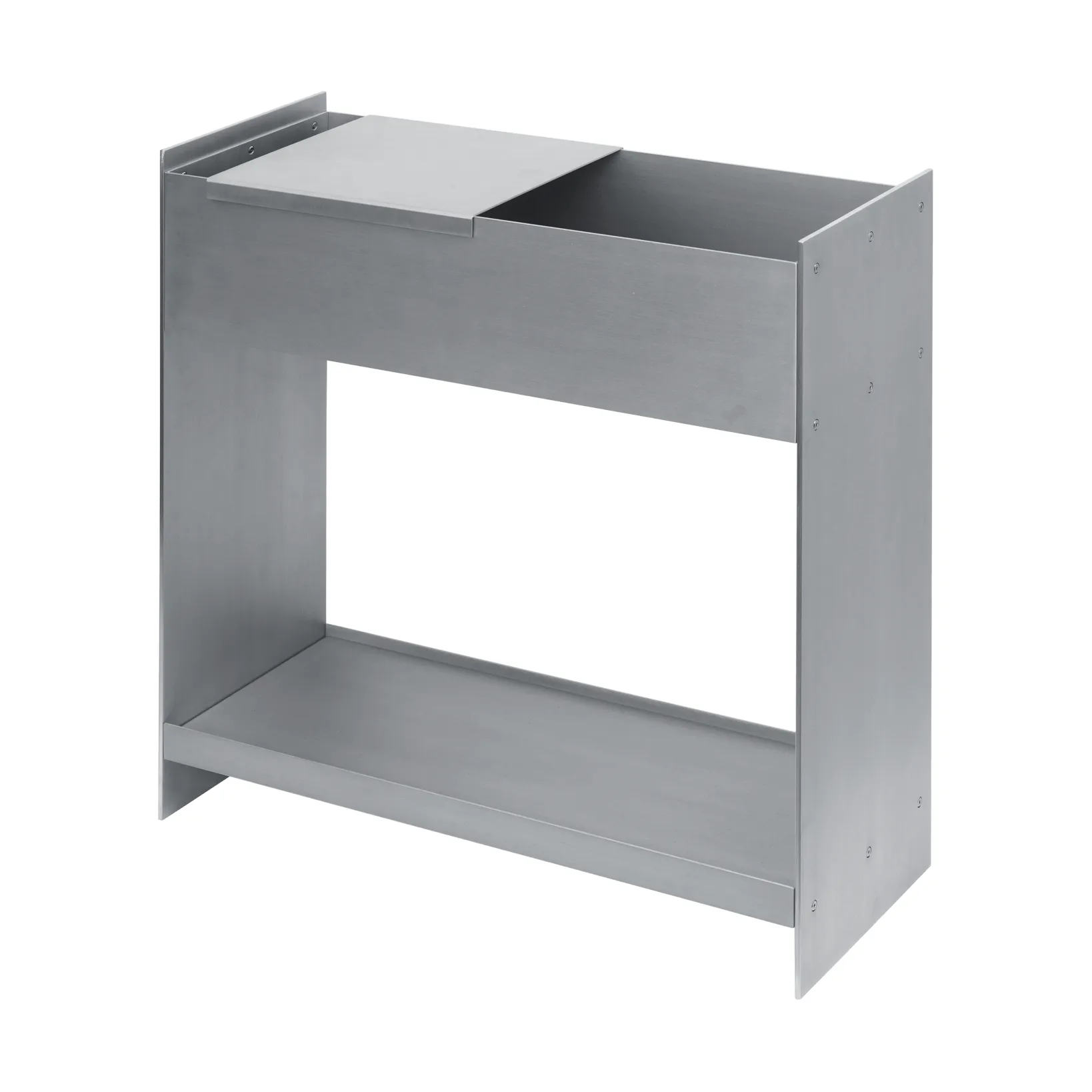 Storage plant box 65x60 cm, Aluminium Ferm Living