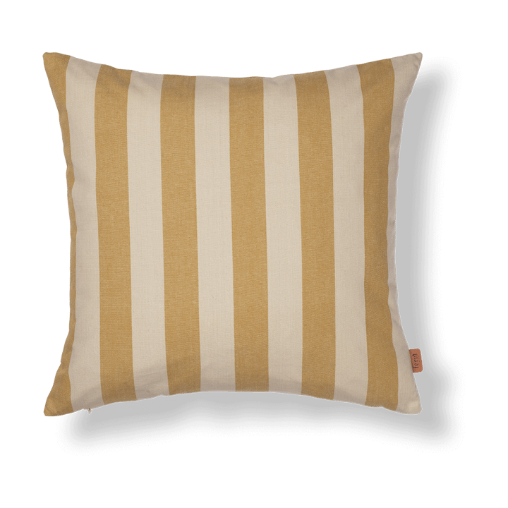 Strand outdoor cushion cover 50x50 cm - Warm yellow-parchment - Ferm LIVING