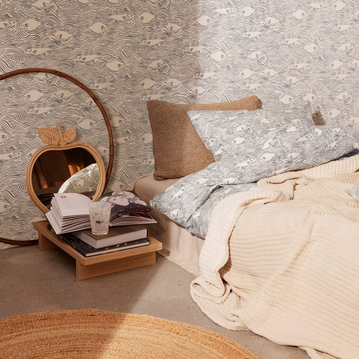 Stream bed set 140x200 cm, Off white Ferm Living